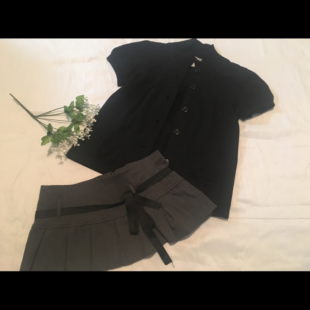 Black Short Sleeve Bomber Jacket